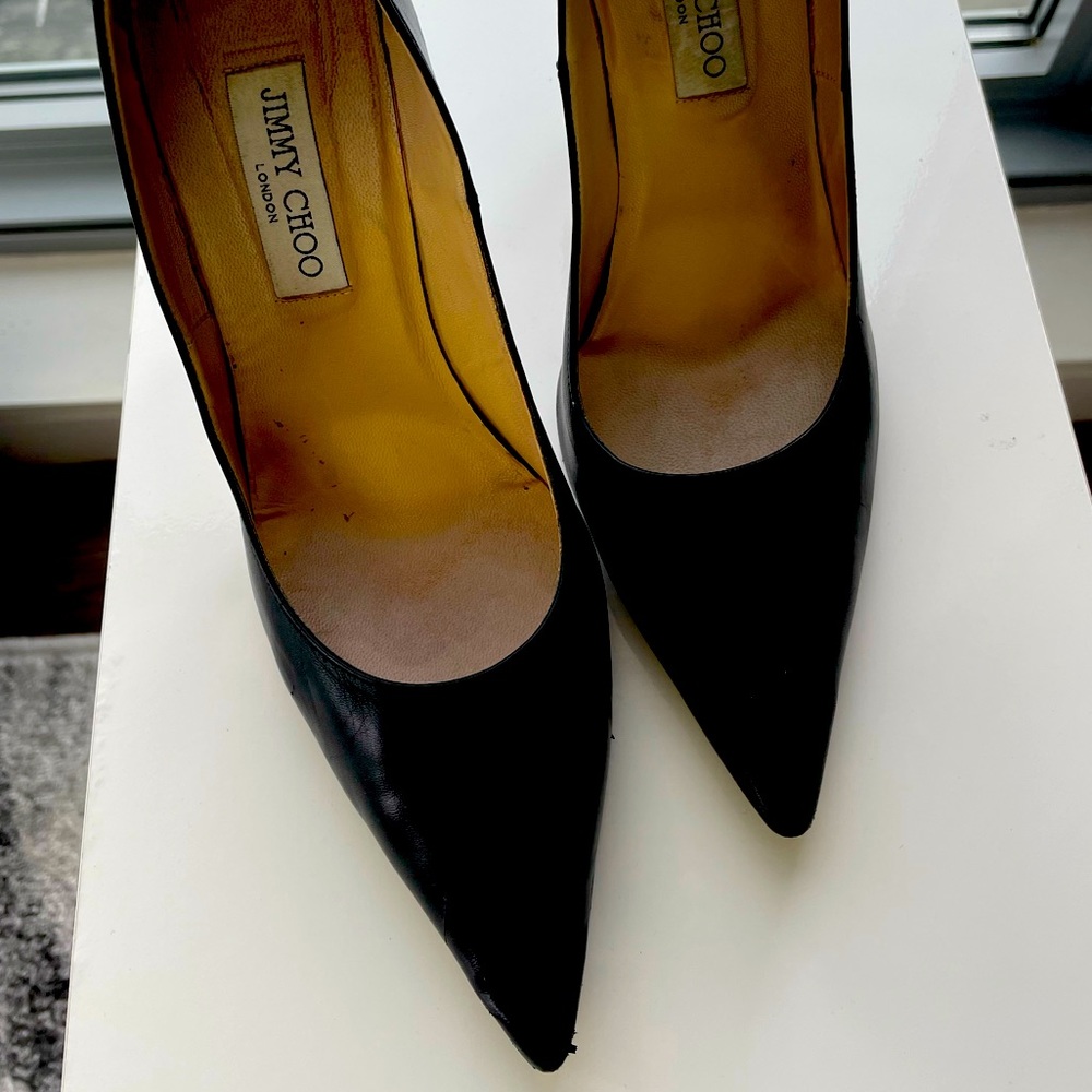 Jimmy Choo black pumps 41.5/10.5